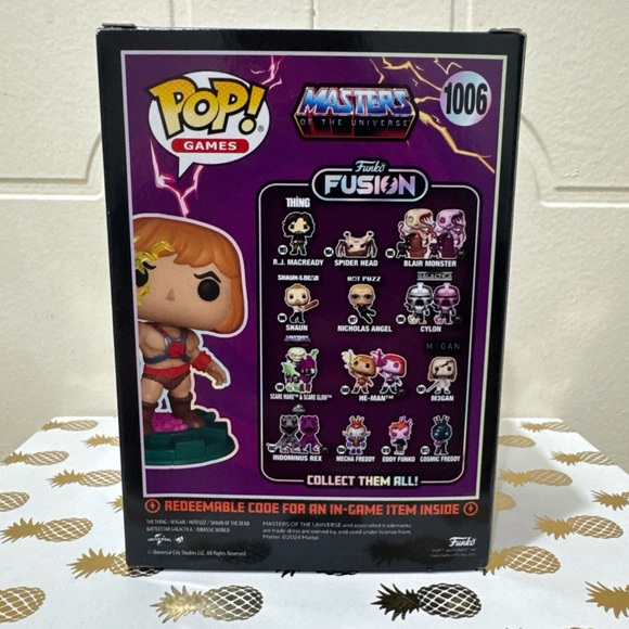 Funko Black and Blue Collectible Box - Picture 3 of 3